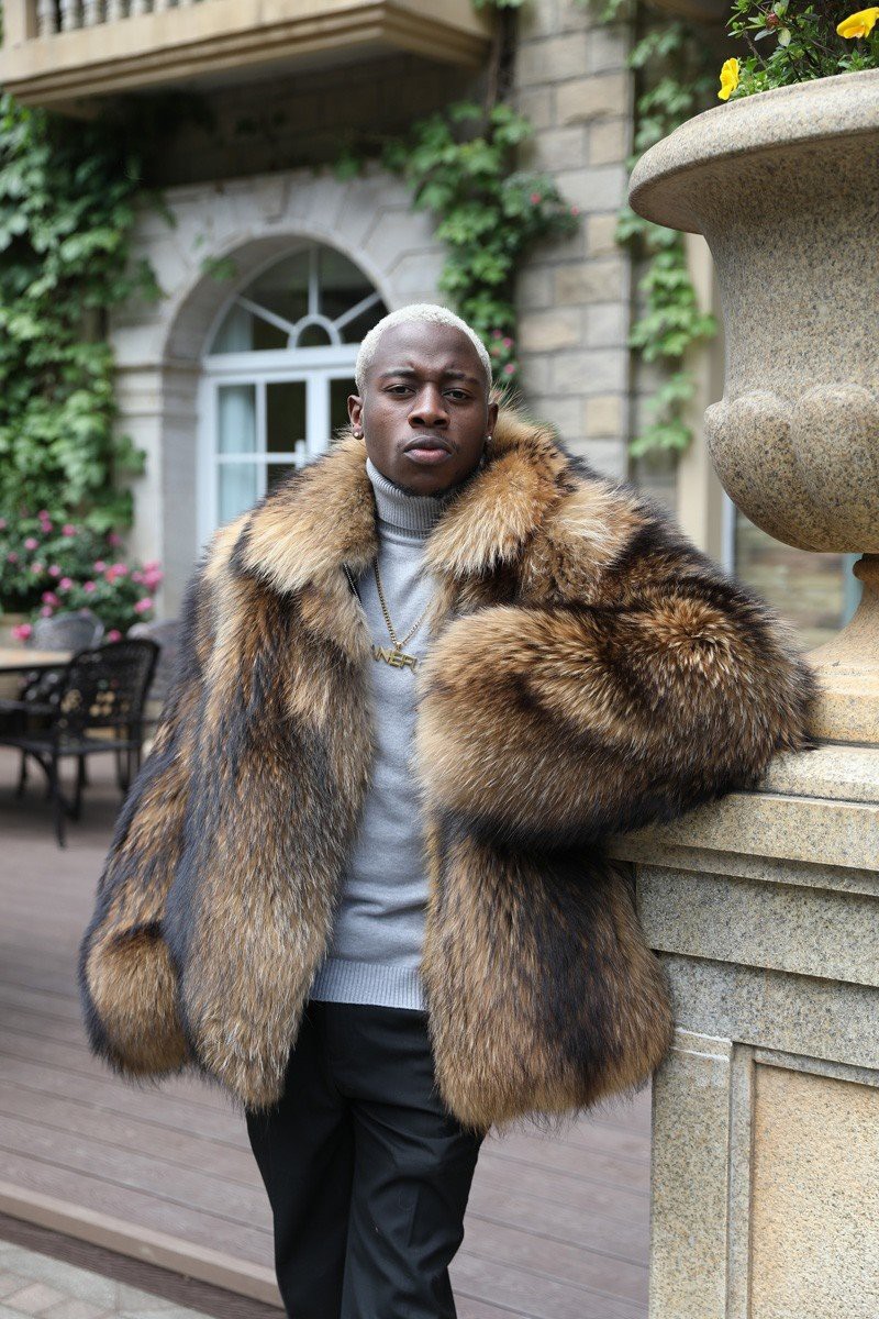 Men's Raccoon Coat suppliers